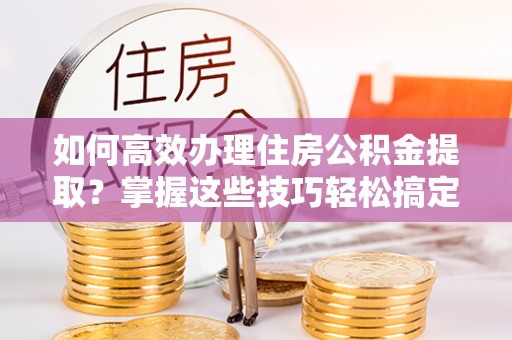 蒙自如何高效办理住房公积金提取？掌握这些技巧轻松搞定