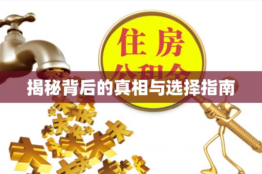 蒙自揭秘背后的真相与选择指南