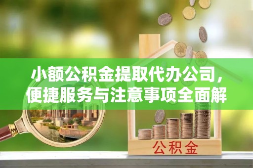 蒙自小额公积金提取代办公司，便捷服务与注意事项全面解析