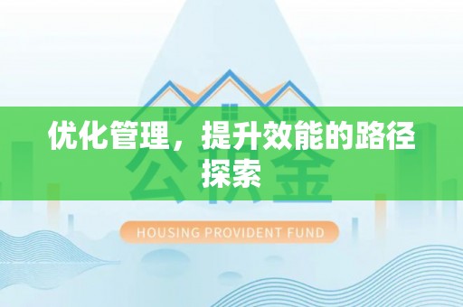 蒙自优化管理，提升效能的路径探索