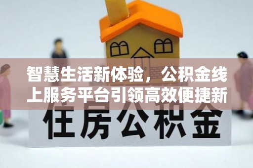蒙自智慧生活新体验，公积金线上服务平台引领高效便捷新潮流