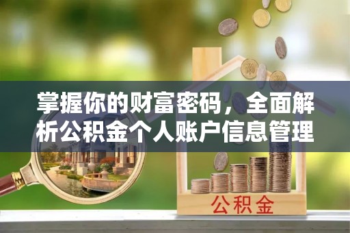 蒙自掌握你的财富密码，全面解析公积金个人账户信息管理