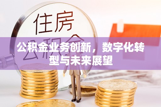 蒙自公积金业务创新，数字化转型与未来展望
