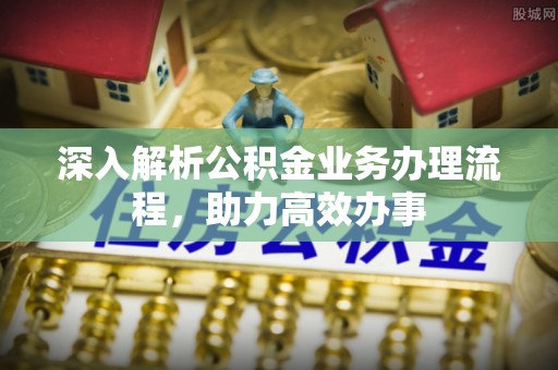 蒙自深入解析公积金业务办理流程，助力高效办事