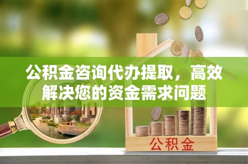 蒙自公积金咨询代办提取，高效解决您的资金需求问题