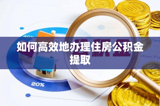 蒙自如何高效地办理住房公积金提取