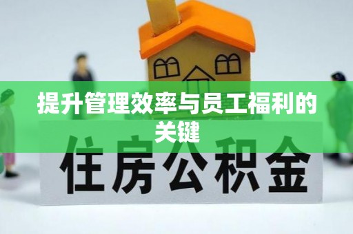 蒙自提升管理效率与员工福利的关键