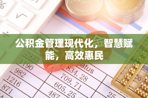 蒙自公积金管理现代化，智慧赋能，高效惠民